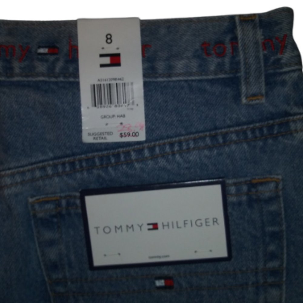 Tommy Hilfiger Denim Skirt NWT Size 8 - Picture 4 of 12